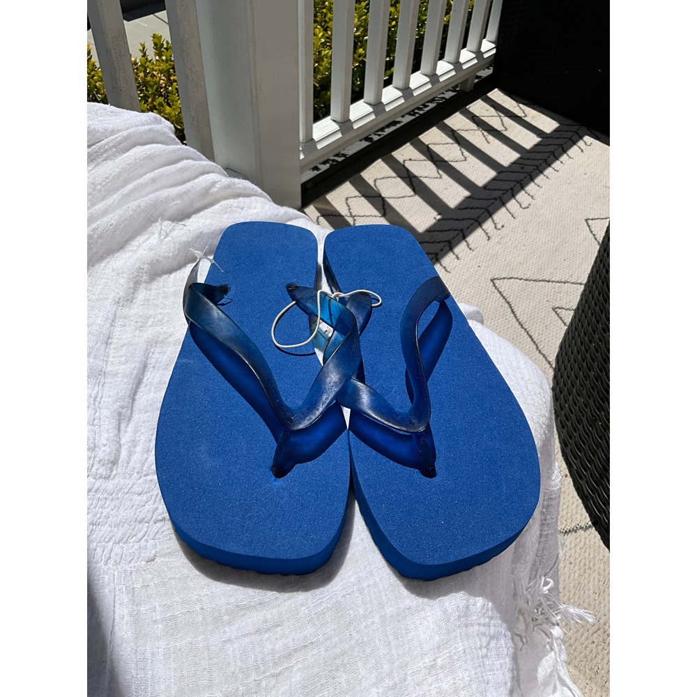 NOS Vintage 90’s FlipFlops BLUE 9